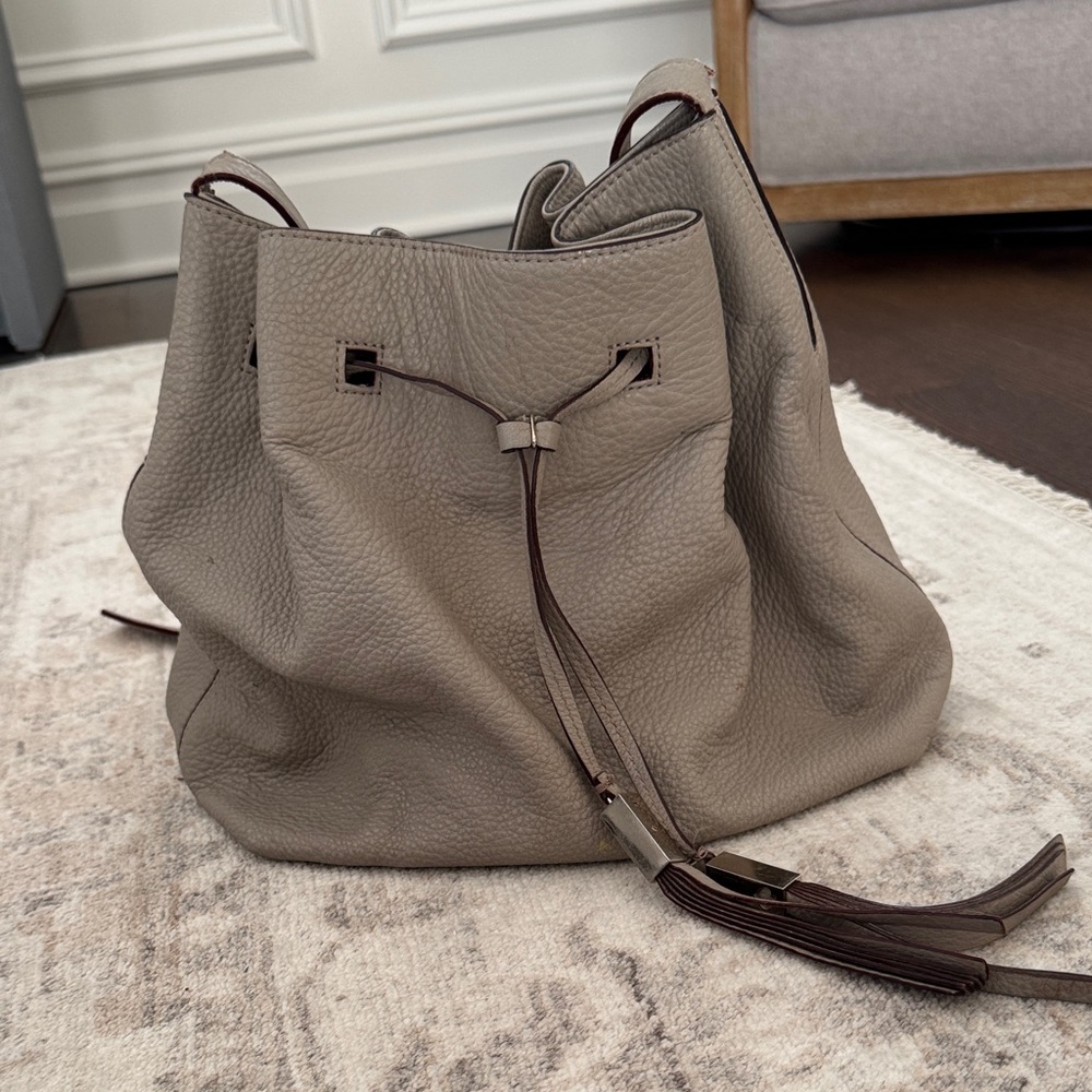 Kate Spade Taupe Leather Hobo Bag